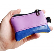 Malá kapesní peněženka - Fialovo-modrá